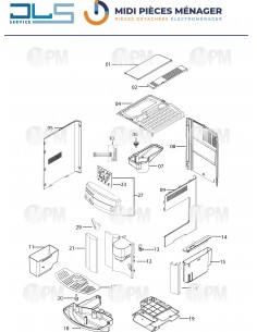 VUE ECLATEE DELONGHI...