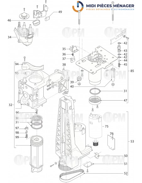 VUE ECLATEE DELONGHI ESAM03.120.S EX:1 S11