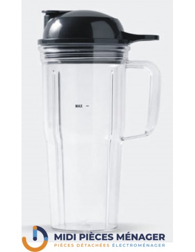 GOBELET AVEC COUVERCLE (700ml) POUR BLENDER NUTRIBULLET AS00002875