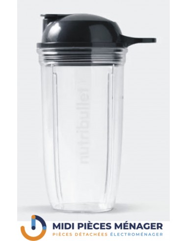 GOBELET AVEC COUVERCLE (700ML) POUR BLENDER NUTRIBULLET AS00002871