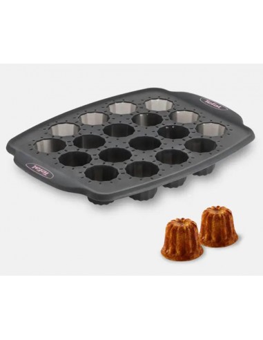 Moule a Mini Canneles X18 Crispybake TEFAL J4091213