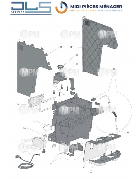 VUE ECLATEE DELONGHI EC9155.MB - MIDI PIECES MENAGER