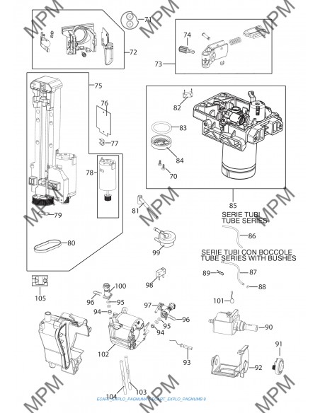 VUE ECLATEE DELONGHI ECAM21.113.B