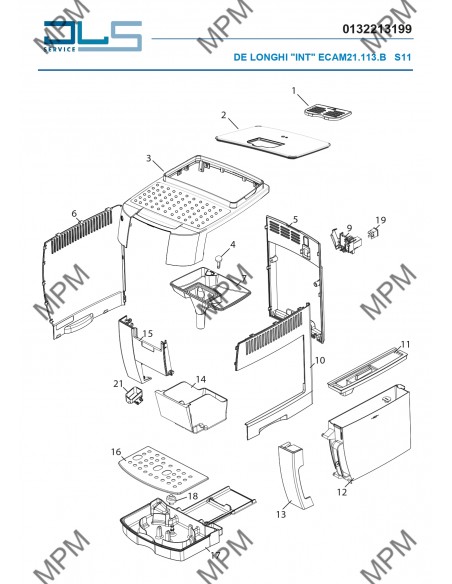 MAGNIFICA S ECAM21.113.B S11