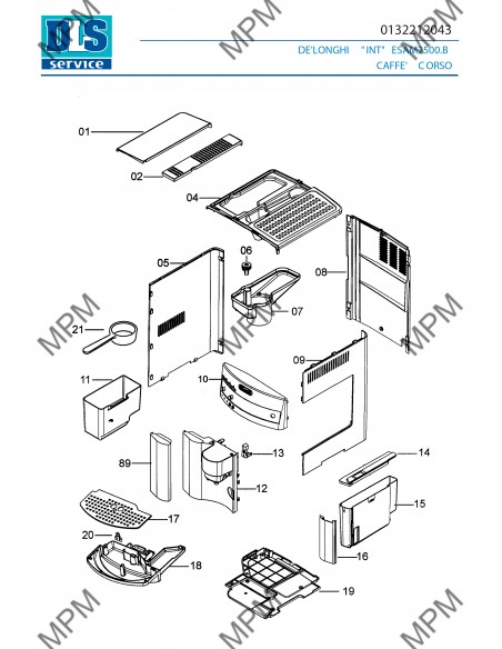 CAFFE' CORSO ESAM2500.B