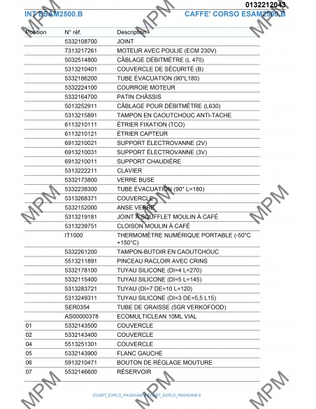 CAFFE' CORSO ESAM2500.B