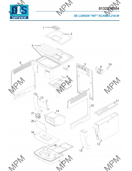 INTENSA ECAM23.210.W