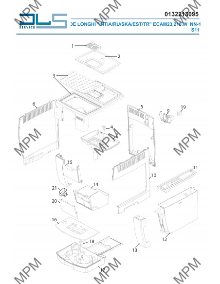 INTENSA ECAM23.210.W NN-1 S11