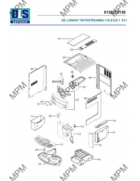 MAGNIFICA ESAM03.110.S EX:1 S11