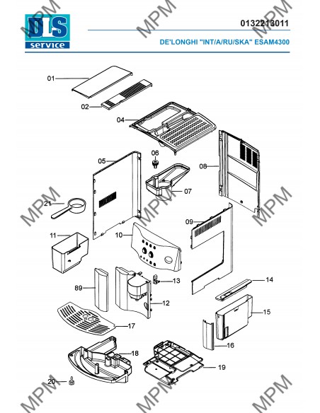 MAGNIFICA RAPID CAPPUCCINO ESAM4300
