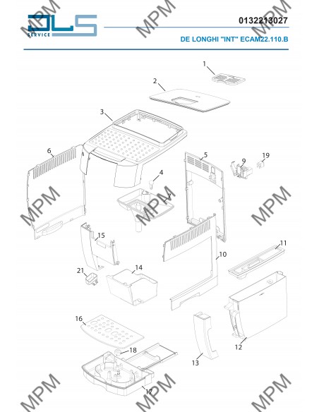 MAGNIFICA S ECAM22.110.B