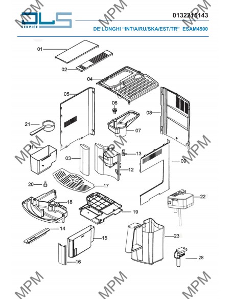 MAGNIFICA PRONTO CAPPUCCINO ESAM4500