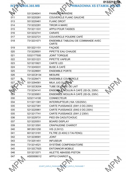 PRIMADONNA XS ETAM36.365.MB