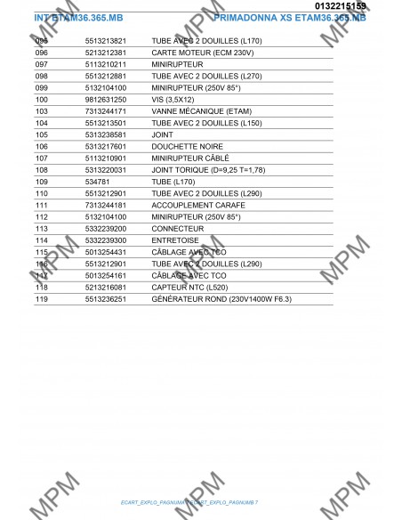 PRIMADONNA XS ETAM36.365.MB