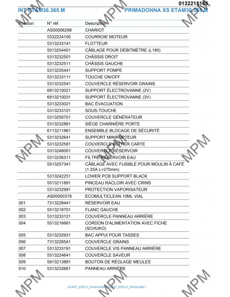 PRIMADONNA XS ETAM36.365.M