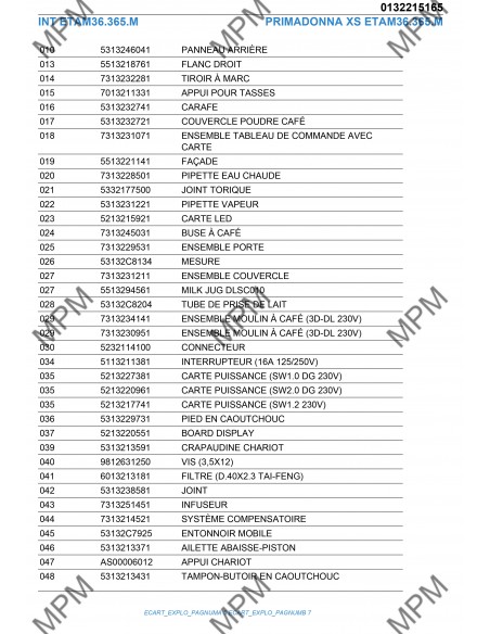 PRIMADONNA XS ETAM36.365.M