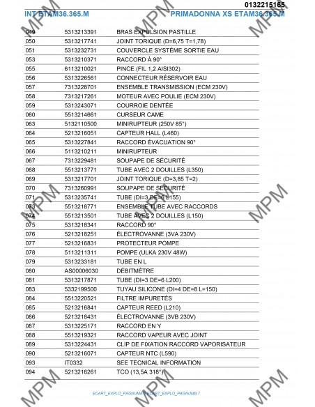 PRIMADONNA XS ETAM36.365.M