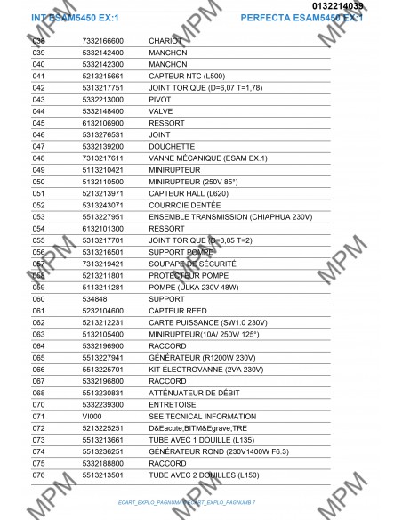 PRIMADONNA AVANT ESAM 6700 EX:1