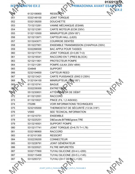 PRIMADONNA AVANT ESAM 6700 EX:2