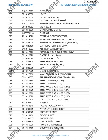 INTENSA ECAM 23.420.SW S11