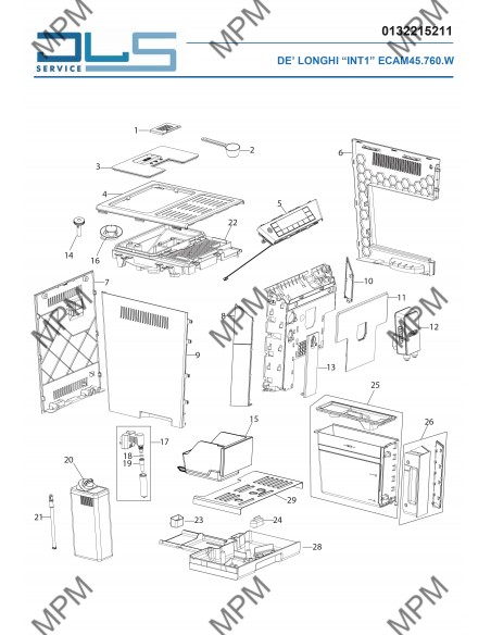 ELETTA CAPPUCCINO TOP ECAM45.760.W