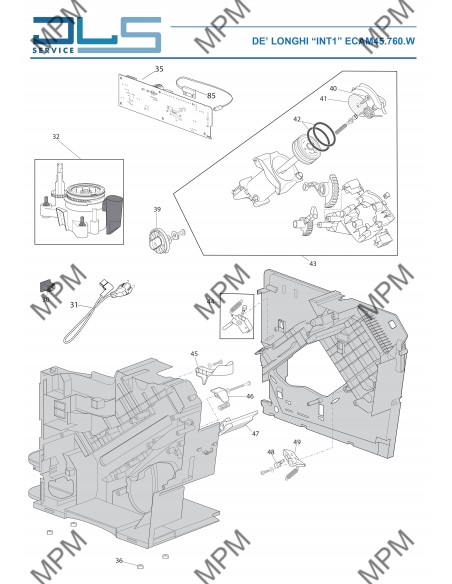ELETTA CAPPUCCINO TOP ECAM45.760.W