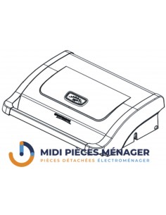 COUVERCLE AVEC THERMOMETRE GRIS FONCE POUR BARBECUE CAMPINGAZ 5010006075