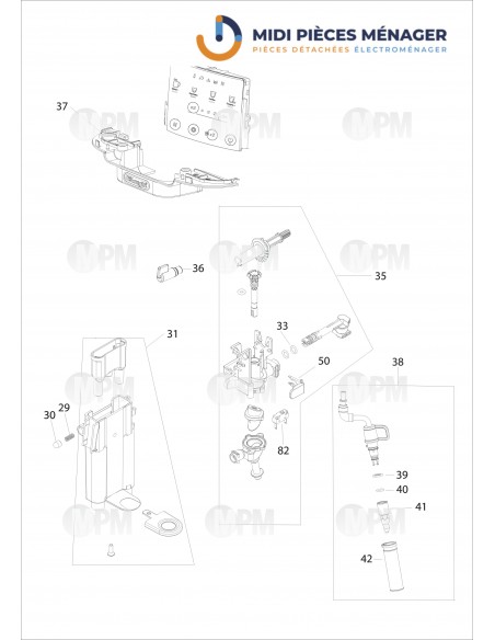 VUE ECLATEE DELONGHI ECAM220.21.BG S11