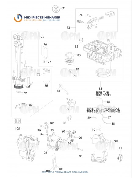 VUE ECLATEE DELONGHI ECAM220.21.WW S11