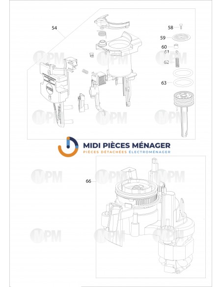 VUE ECLATEE DELONGHI FEB2222.GB S11