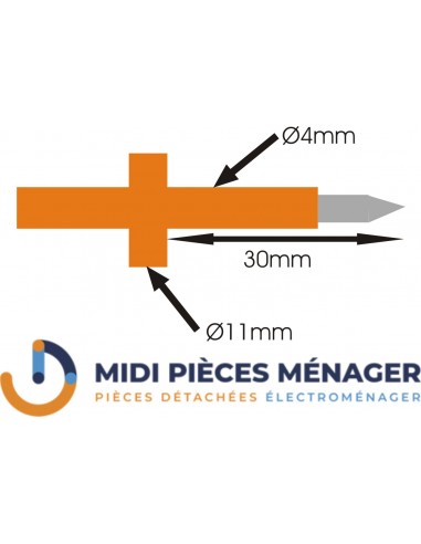 THERMOCOUPLE WHIRLPOOL 481213838042