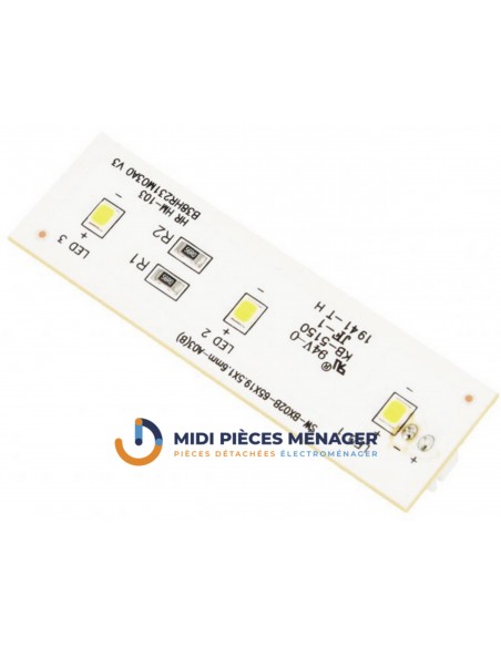 CARTE LED ECLAIRAGE POUR REFRIGERATEUR AS0043089 CARTE LED ECLAIRAGE POUR REFRIGERATEUR AS0043089