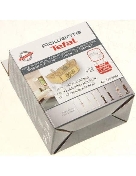 Cartouche anti-calcaire nettoyeur vapeur Rowenta - ZR005803 Cartouche anti-calcaire nettoyeur vapeur Rowenta - ZR005803