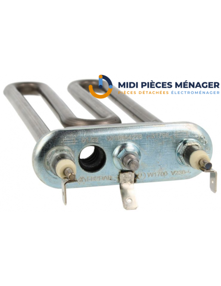 RÉSISTANCE 1700W BRIDE PERCÉE POUR LAVE LINGE C00380151