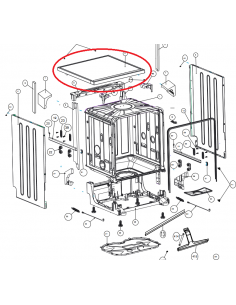PANNEAU SUPERIEUR POUR LAVE...