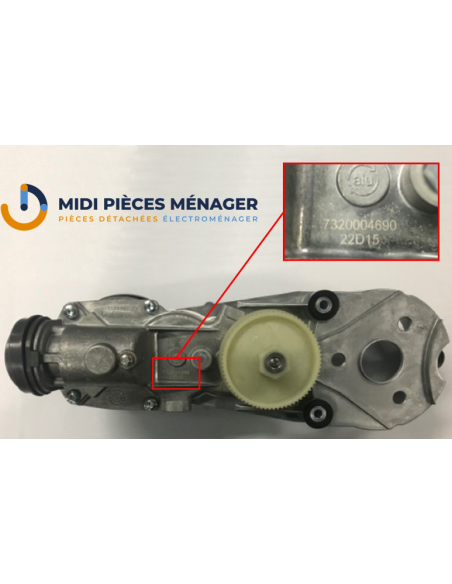 Boite de vitesse complète pour robot KENWOOD AS00004381 Boite de vitesse complète pour robot KENWOOD AS00004381