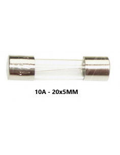 FUSIBLE 10A VERRE RAPIDE...