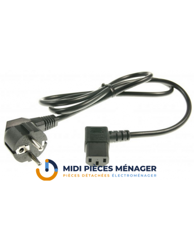 CORDON D'ALIMENTATION AVEC FICHE (INT) POUR CAFETIERE DELONGHI 5013211461