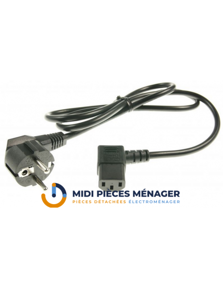 CORDON D'ALIMENTATION AVEC FICHE (INT) POUR CAFETIERE DELONGHI 5013211461 CORDON D'ALIMENTATION AVEC FICHE (INT) POUR CAFETIERE DELONGHI 5013211461