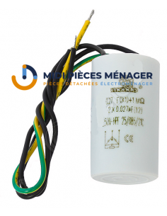 FILTRE ANTIPARASITE 0.1uF AVEC CABLE POUR LAVE LINGE