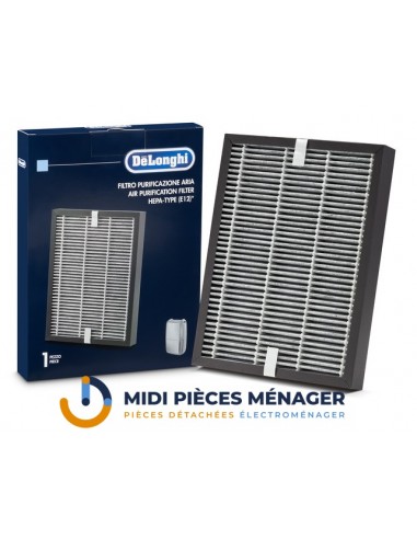 filtre epa12 avec charbons actifs pour deshumidificateur delonghi 5314810051