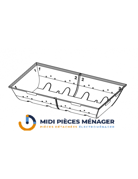 5010004726 - CUVE DETACHABLE COMPLETE POUR BARBECUE 3 ET 4 SERIES CAMPINGAZ 5010004726 - CUVE DETACHABLE COMPLETE POUR BARBECUE 3 ET 4 SERIES CAMPINGAZ