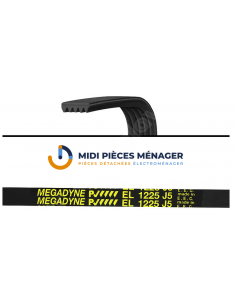 COURROIE J5 1225 POLY-V MACHINE À LAVER CANDY 41039460