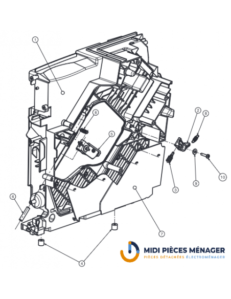 VIS (3,5X16) de bras d'expulsion pour cafetiere delonghi 9813431616 VIS (3,5X16) de bras d'expulsion pour cafetiere delonghi 9813431616