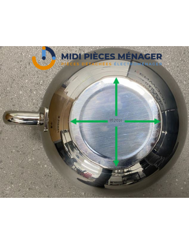 Bol inox pour Robot Kmix KENWOOD  KXT750SS