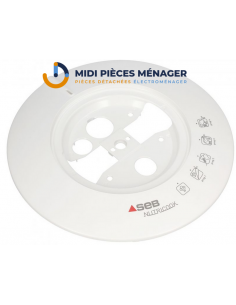 Flasque blanche autocuiseur nutricook 8litres SS-980944