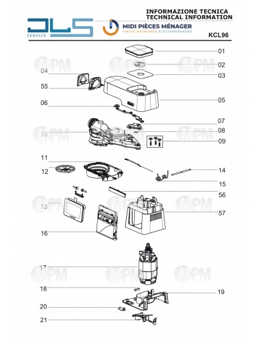 VUE ECLATEE KENWOOD KCL96.004DG