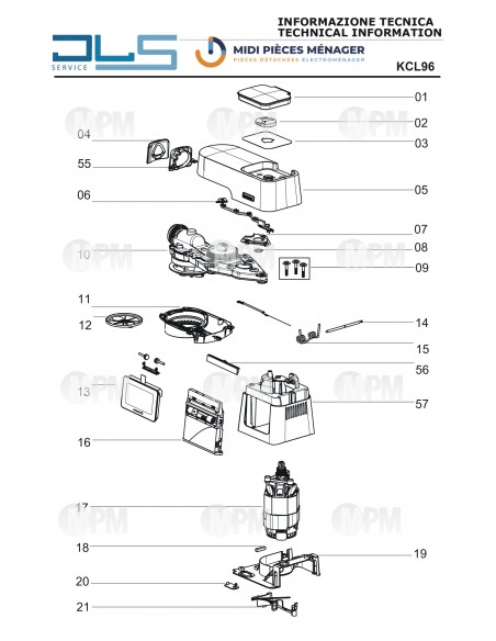 VUE ECLATEE KENWOOD KCL96.004DG