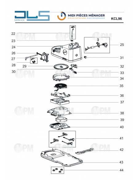 VUE ECLATEE KENWOOD KCL96.004DG