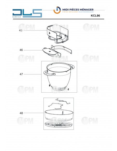 VUE ECLATEE KENWOOD KCL96.004DG